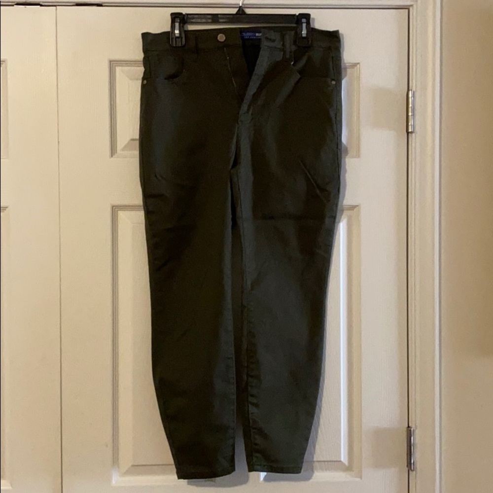 Dark green camo pants